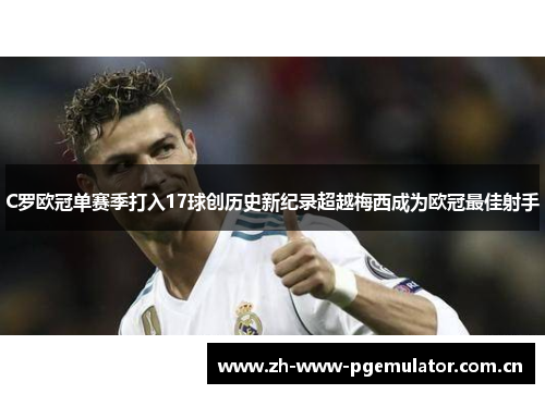 C罗欧冠单赛季打入17球创历史新纪录超越梅西成为欧冠最佳射手